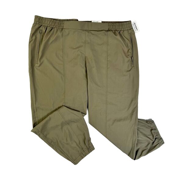 Old Navy Extra High Waisted Track Pant Women 3X Lot Zip Pockets Ankle Zip Jogger - Picture 3 of 12